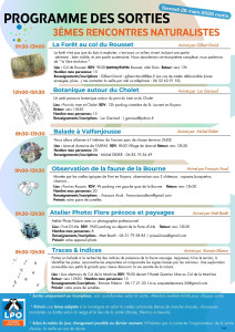 Rencontres Naturalistes 2026