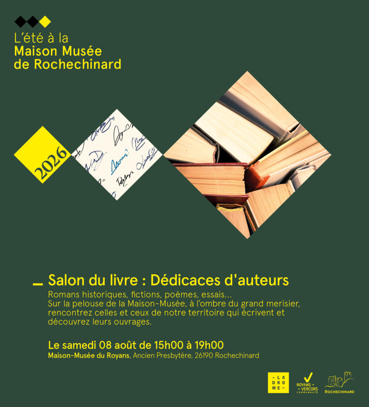 Salon du livre : Dédicaces d'auteurs