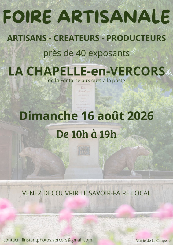 Foire artisanale de La Chapelle-en-Vercors