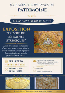 Exposition "Trésors de vêtements liturgiques"