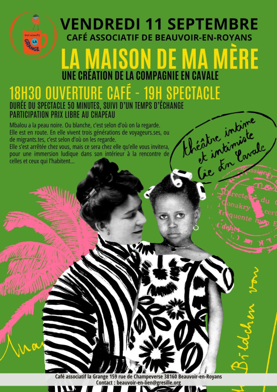 La Maison de ma mère - Café associatif de Beauvoir-en-Royans
