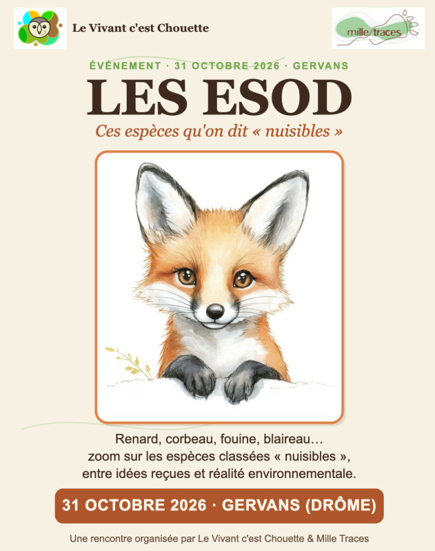 Les ESOD : Ces espèces qu'on dit "nuisibles"