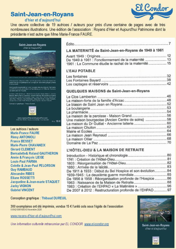 Saint-Jean-en-Royans d'hier et d'aujourd'hui 